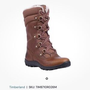 Timberland MOUNT HOPE Waterproof Lace Up MID BOOT, Brown, Size 6